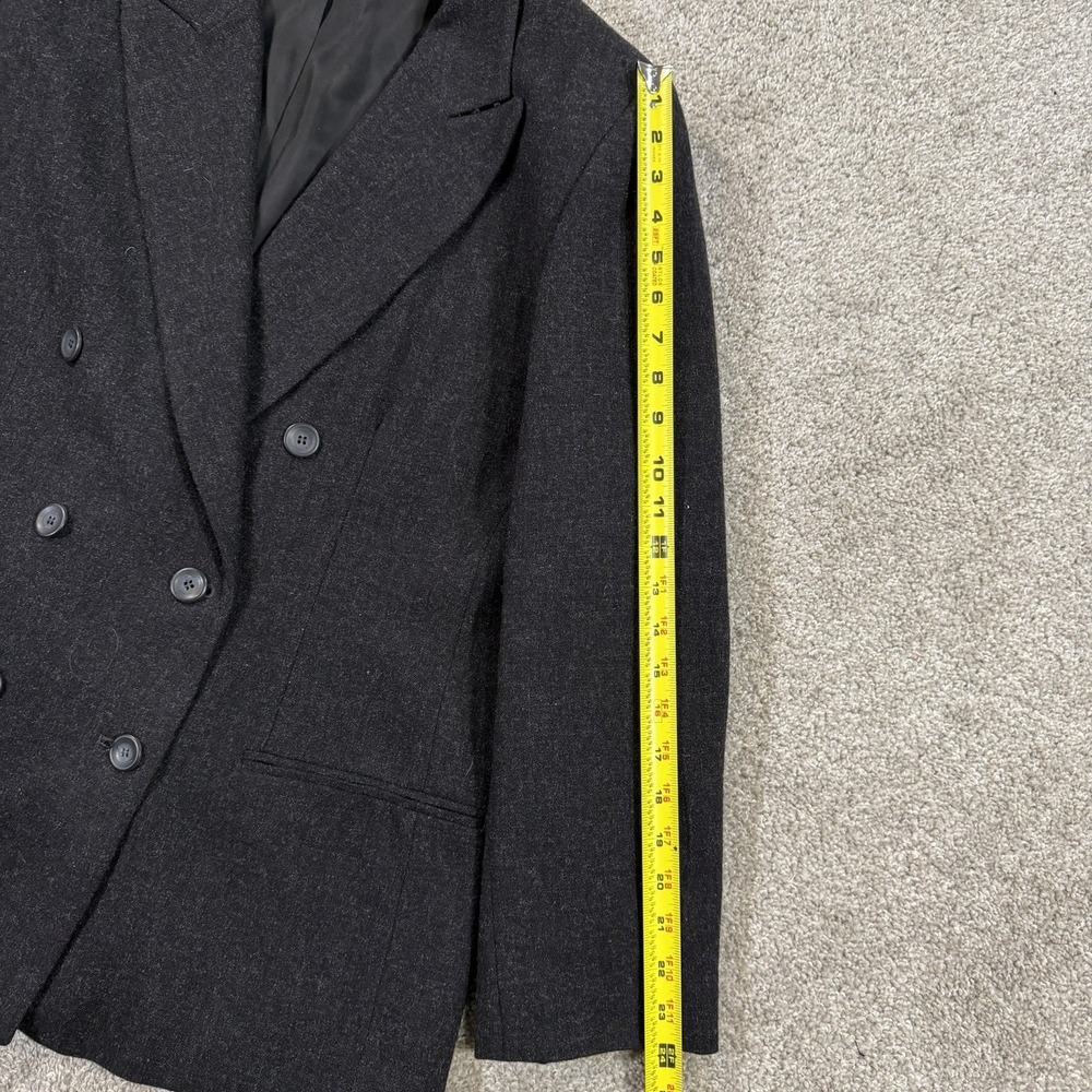 Pendleton L Double Breasted Wool Blazer Lined Str… - image 8